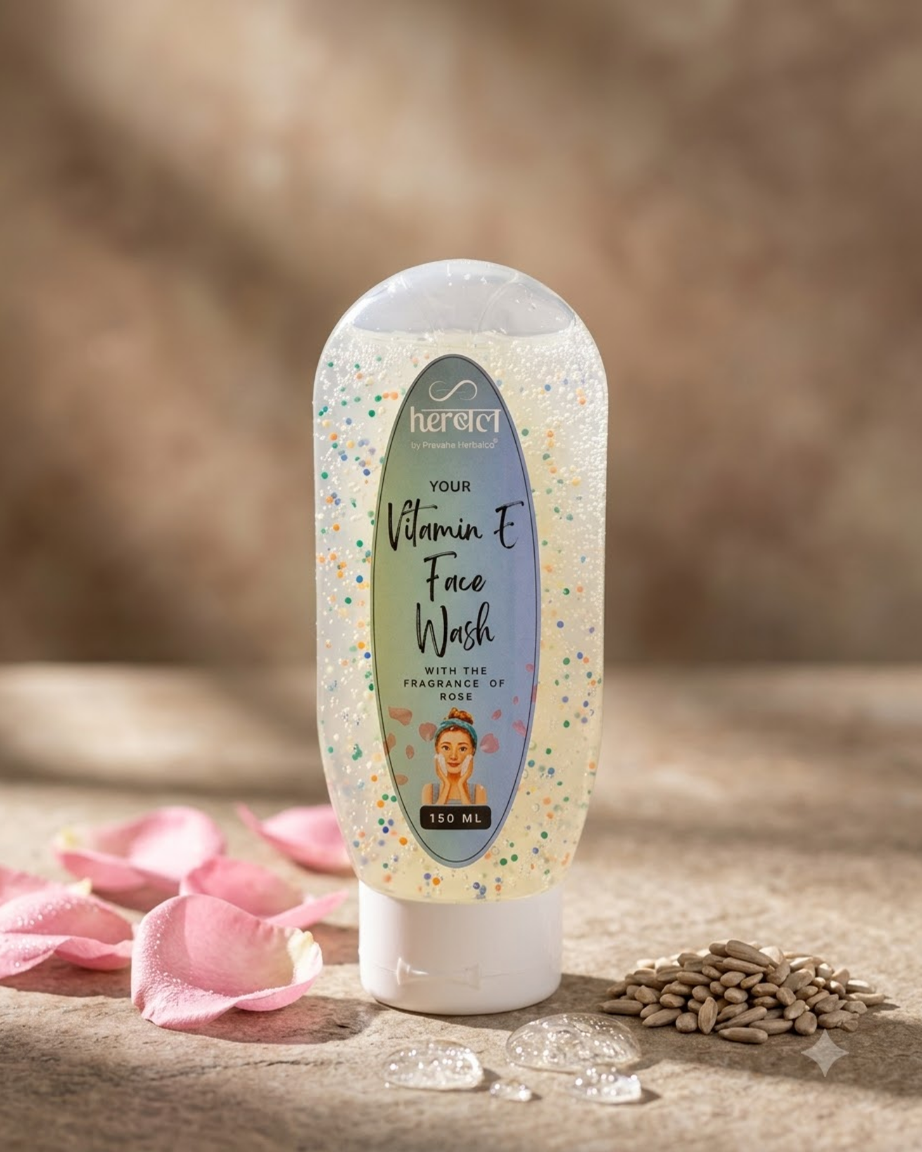 Vitamin E Face Wash | Gentle Hydrating Daily Cleanser - Image 2