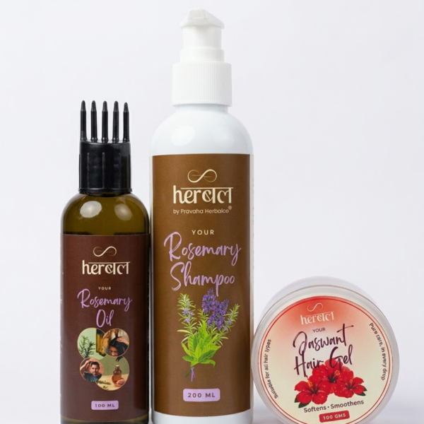 Anti Hairfall Combo | Complete Herbal Hair Care Routine for Stronger, Healthier Hair