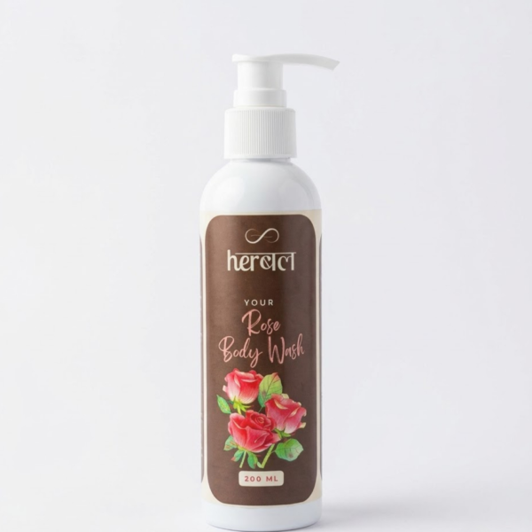 Rose Body Wash | Hydrating Herbal Cleanse for Soft, Glowing Skin
