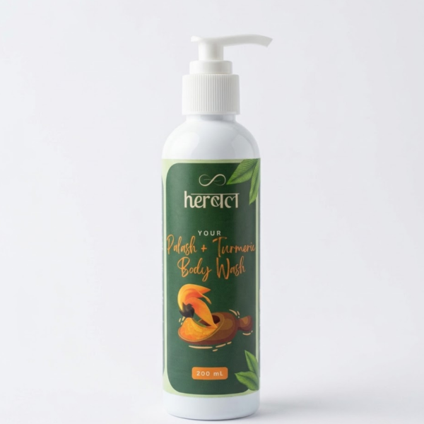 Palash + Turmeric Body Wash | Brightening Herbal Cleanse for Radiant, Even-Toned Skin