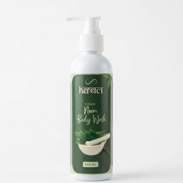 Neem Body Wash | Antibacterial Herbal Cleanse for Clear, Healthy-Looking Skin