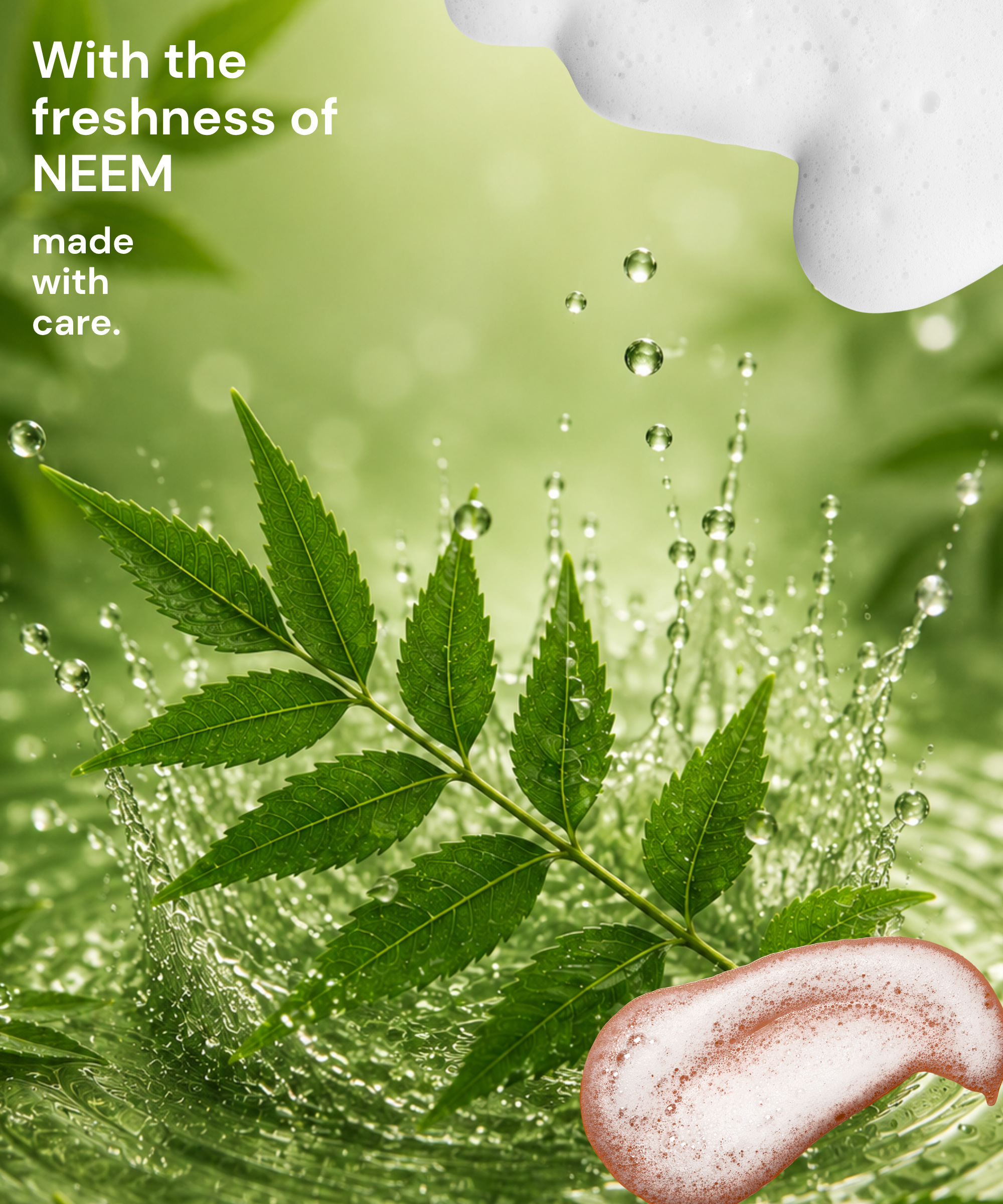 Neem Body Wash | Antibacterial Herbal Cleanse for Clear, Healthy-Looking Skin - Image 5