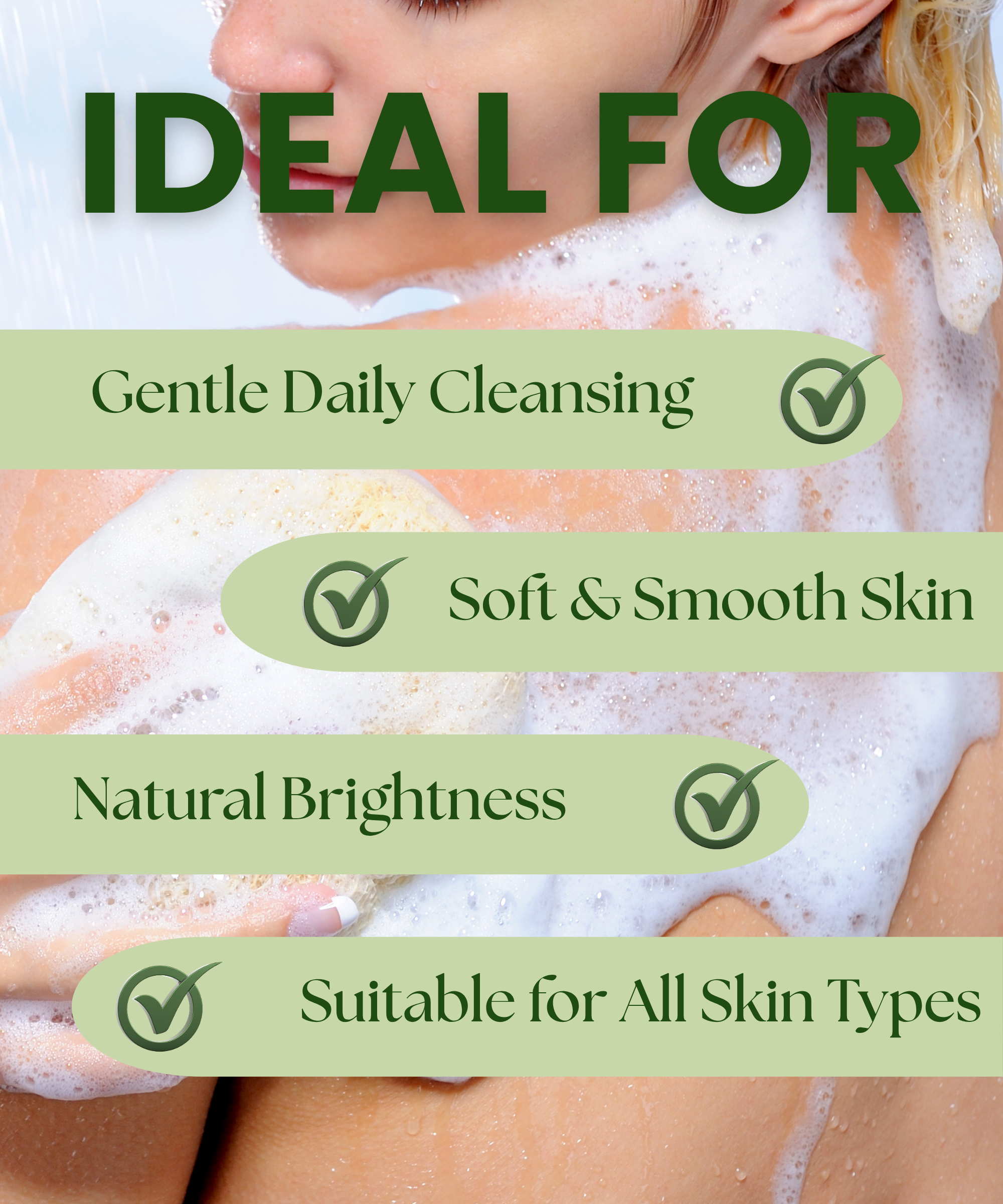 Neem Body Wash | Antibacterial Herbal Cleanse for Clear, Healthy-Looking Skin - Image 6
