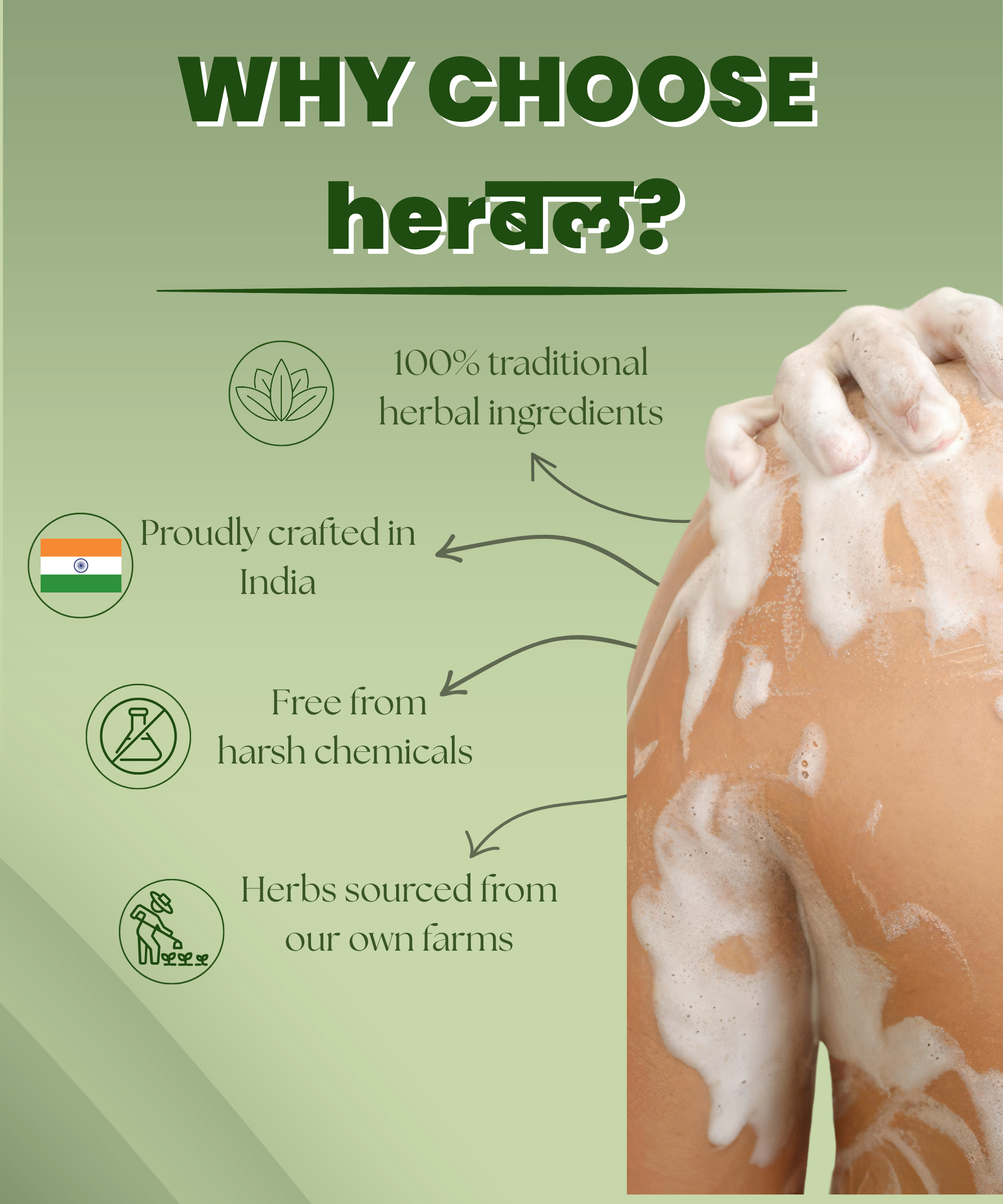 Neem Body Wash | Antibacterial Herbal Cleanse for Clear, Healthy-Looking Skin - Image 8