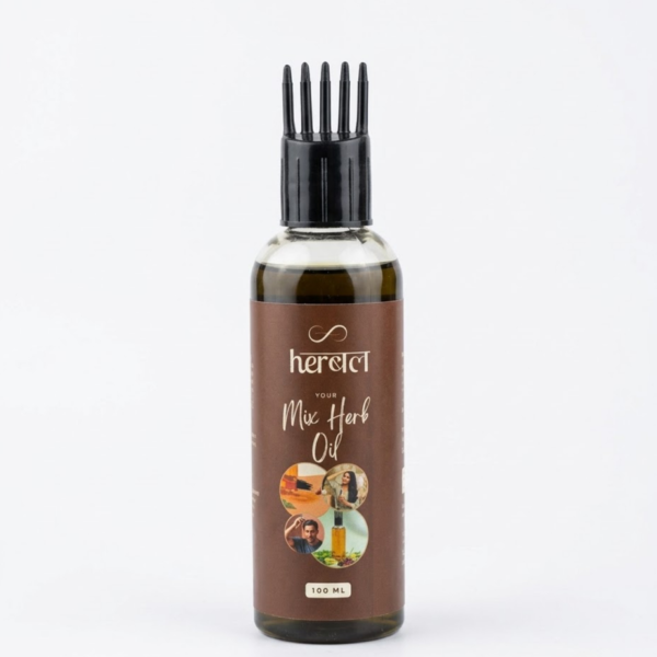 Mix Herbs Hair Oil | Multi-Herb Blend for Stronger, Healthier Hair Growth