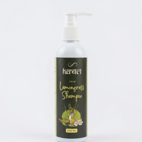 Lemongrass Shampoo | Sulphate-Free Purifying Shampoo for Oily Scalp & Buildup