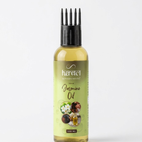 Jasmine Hair Oil | Infused with Pure Jasmine Flowers & Coconut Oil