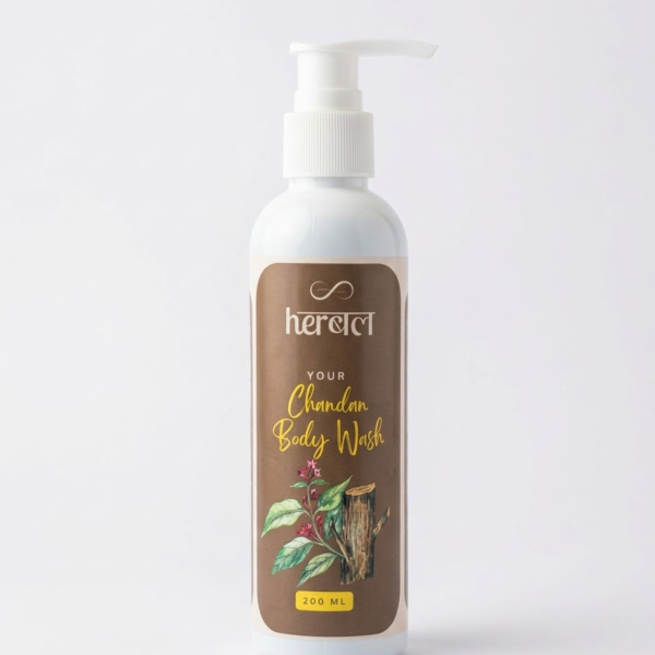 Chandan (Sandalwood) Body Wash | Calming Herbal Cleanse for Soft, Balanced Skin