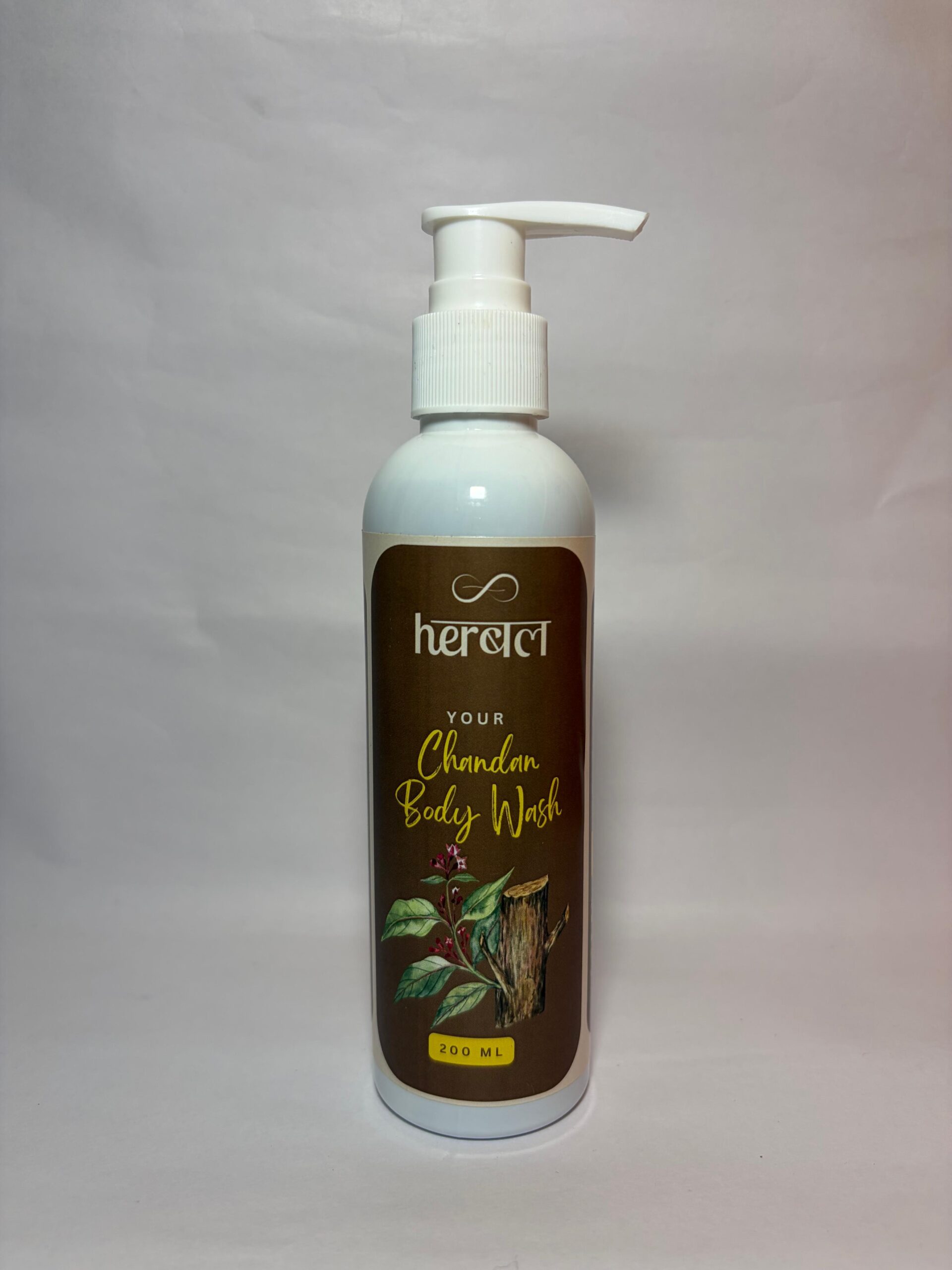Chandan (Sandalwood) Body Wash | Calming Herbal Cleanse for Soft, Balanced Skin