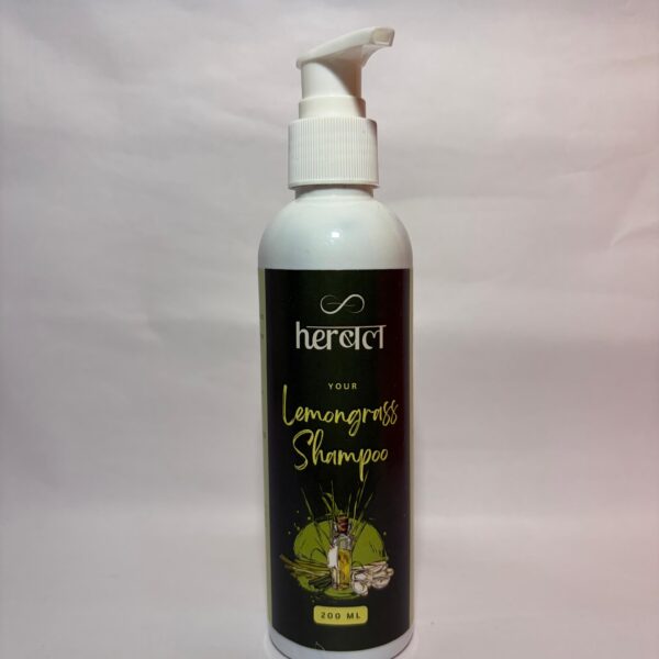 Lemongrass Shampoo | Sulphate-Free Purifying Shampoo for Oily Scalp & Buildup