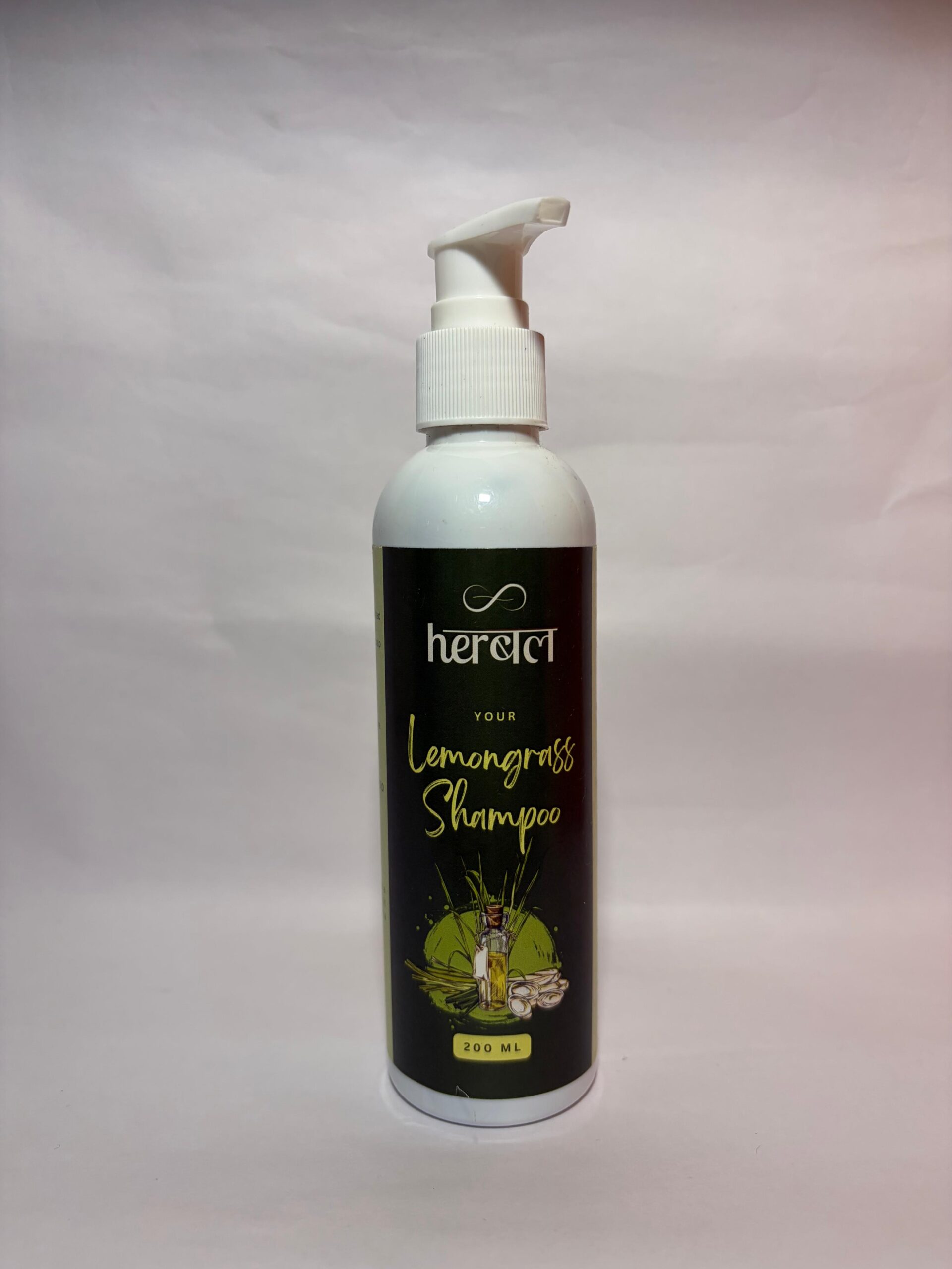 Lemongrass Shampoo | Sulphate-Free Purifying Shampoo for Oily Scalp & Buildup