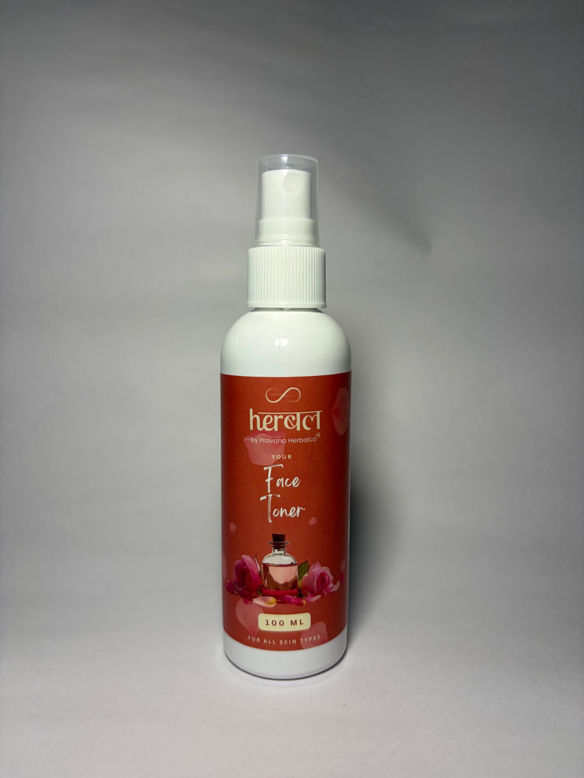 Rose Water Toner | Alcohol-Free Hydrating Toner for Balanced, Glowing Skin