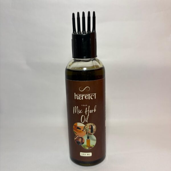 Mix Herbs Hair Oil | Multi-Herb Blend for Stronger, Healthier Hair Growth