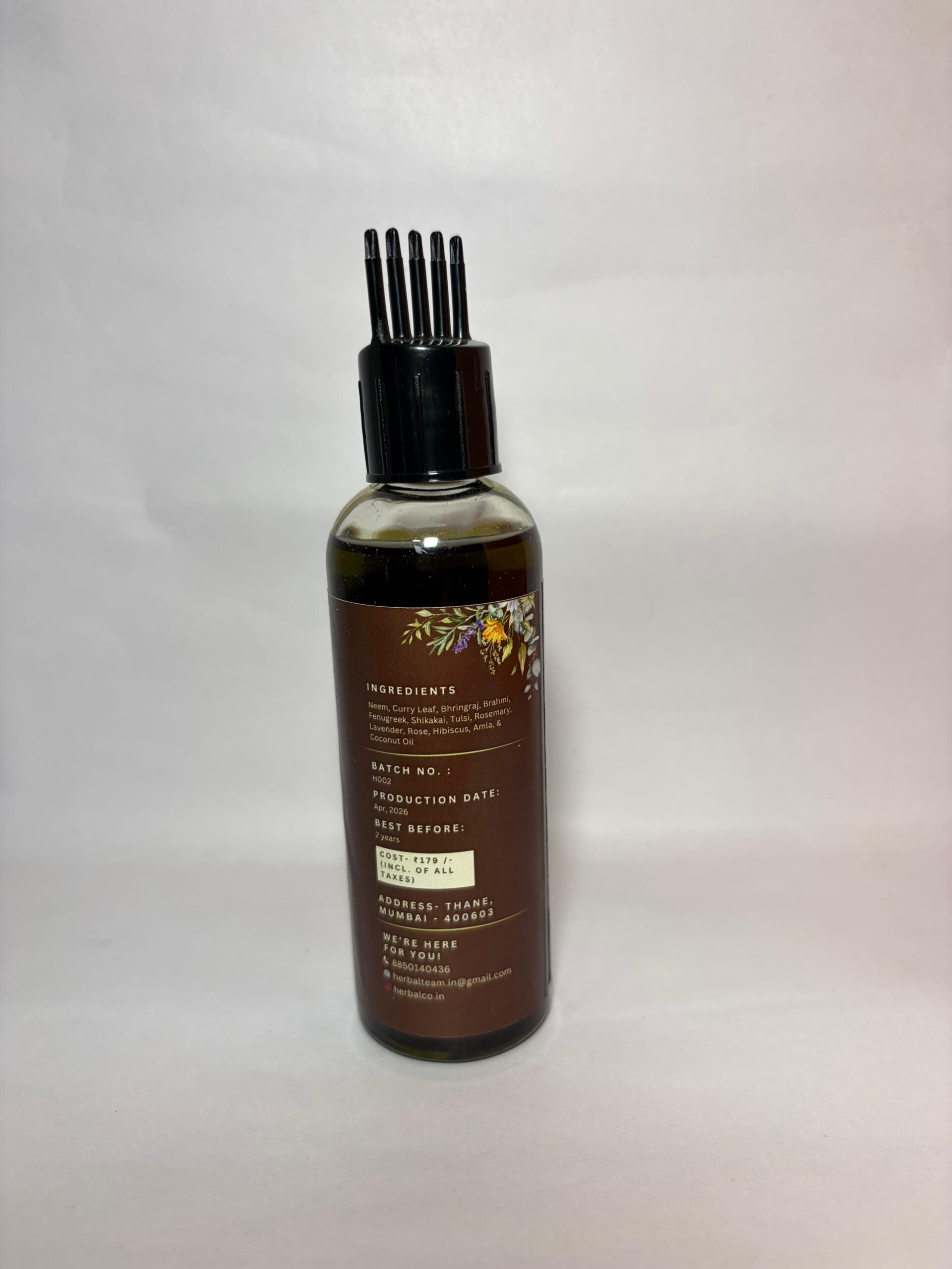 Mix Herbs Hair Oil | Multi-Herb Blend for Stronger, Healthier Hair Growth - Image 3