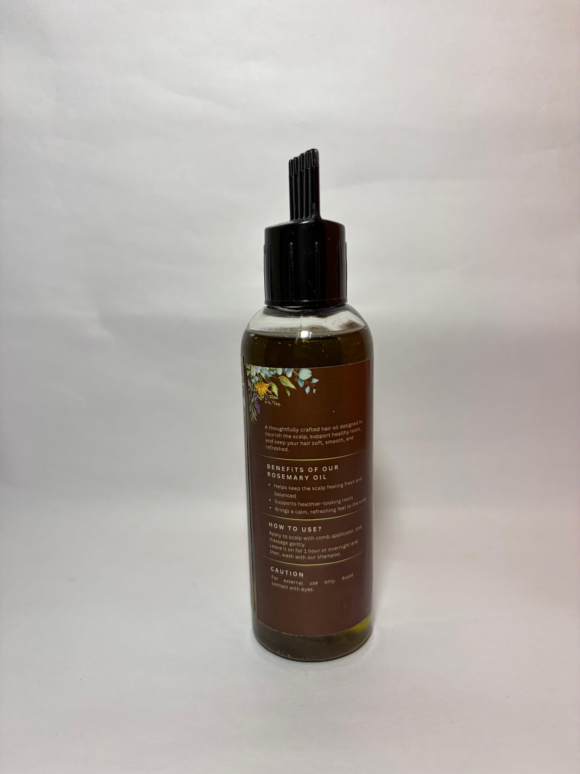Rosemary Hair Oil | Root-Strengthening Herbal Oil for Hair Growth & Shine - Image 2