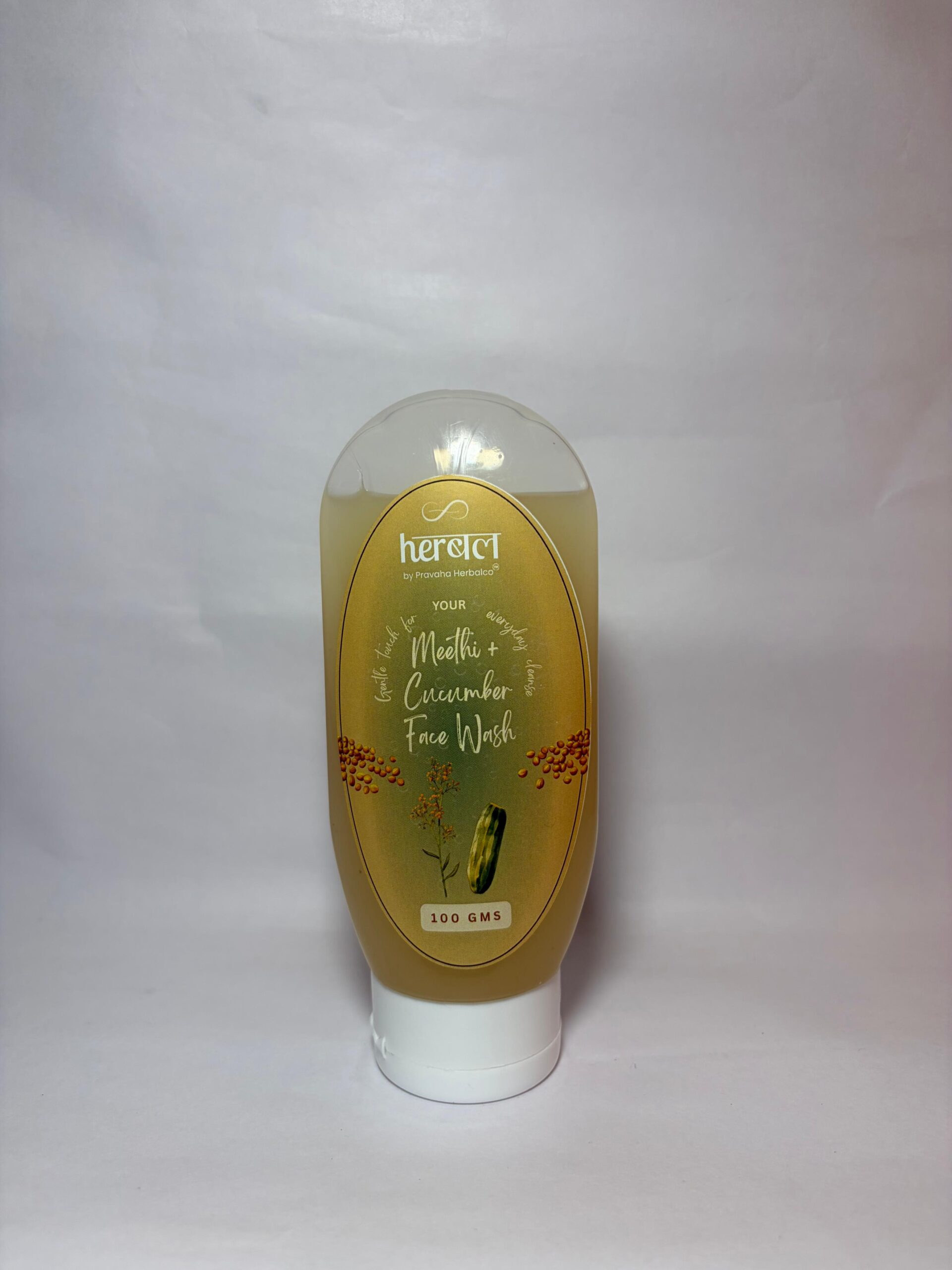 Methi + Cucumber Face Wash | Sulphate-Free Cooling Cleanser for Tired, Stressed Skin - Image 2