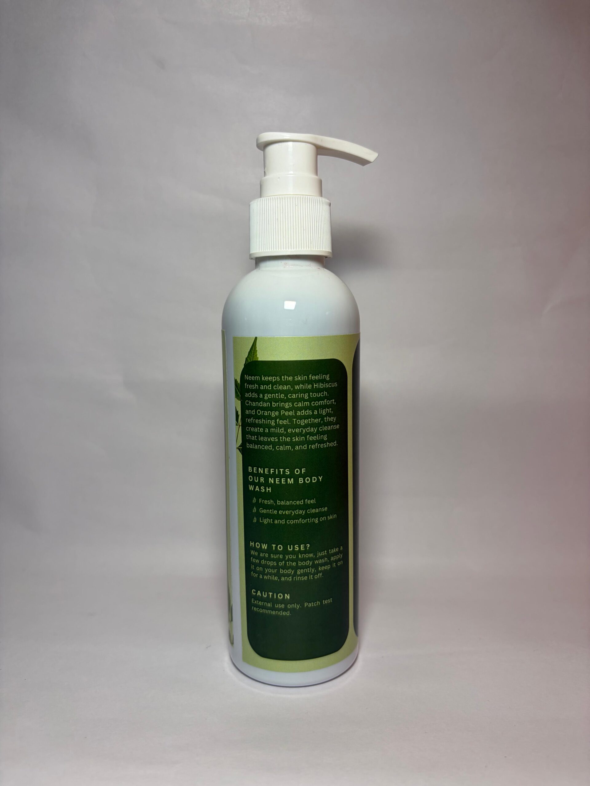 Neem Body Wash | Antibacterial Herbal Cleanse for Clear, Healthy-Looking Skin - Image 3