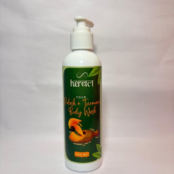 Palash + Turmeric Body Wash | Brightening Herbal Cleanse for Radiant, Even-Toned Skin