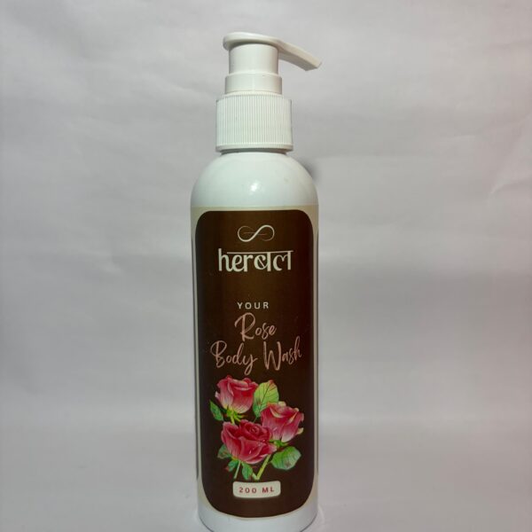 Rose Body Wash | Hydrating Herbal Cleanse for Soft, Glowing Skin