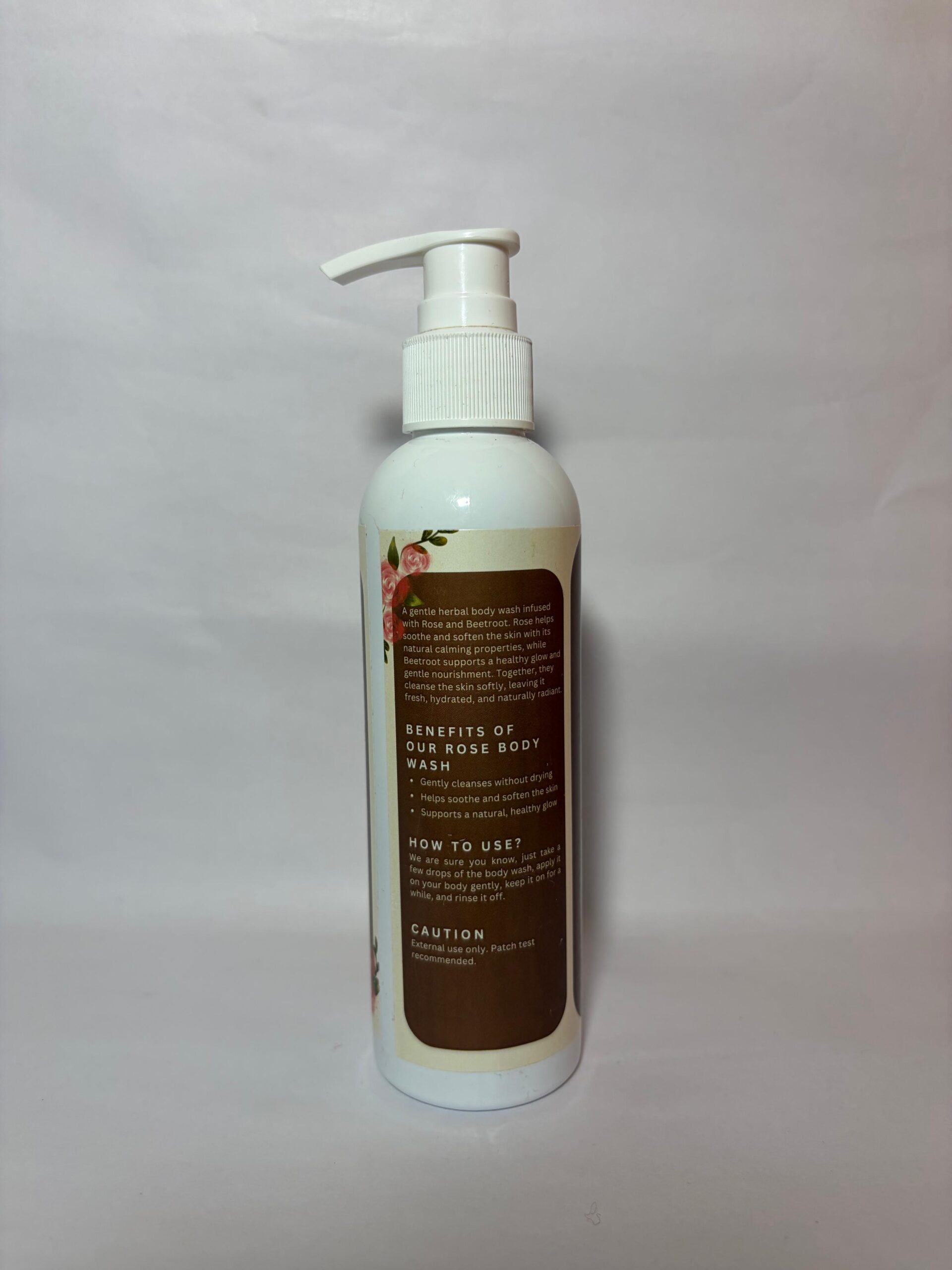 Rose Body Wash | Hydrating Herbal Cleanse for Soft, Glowing Skin - Image 3