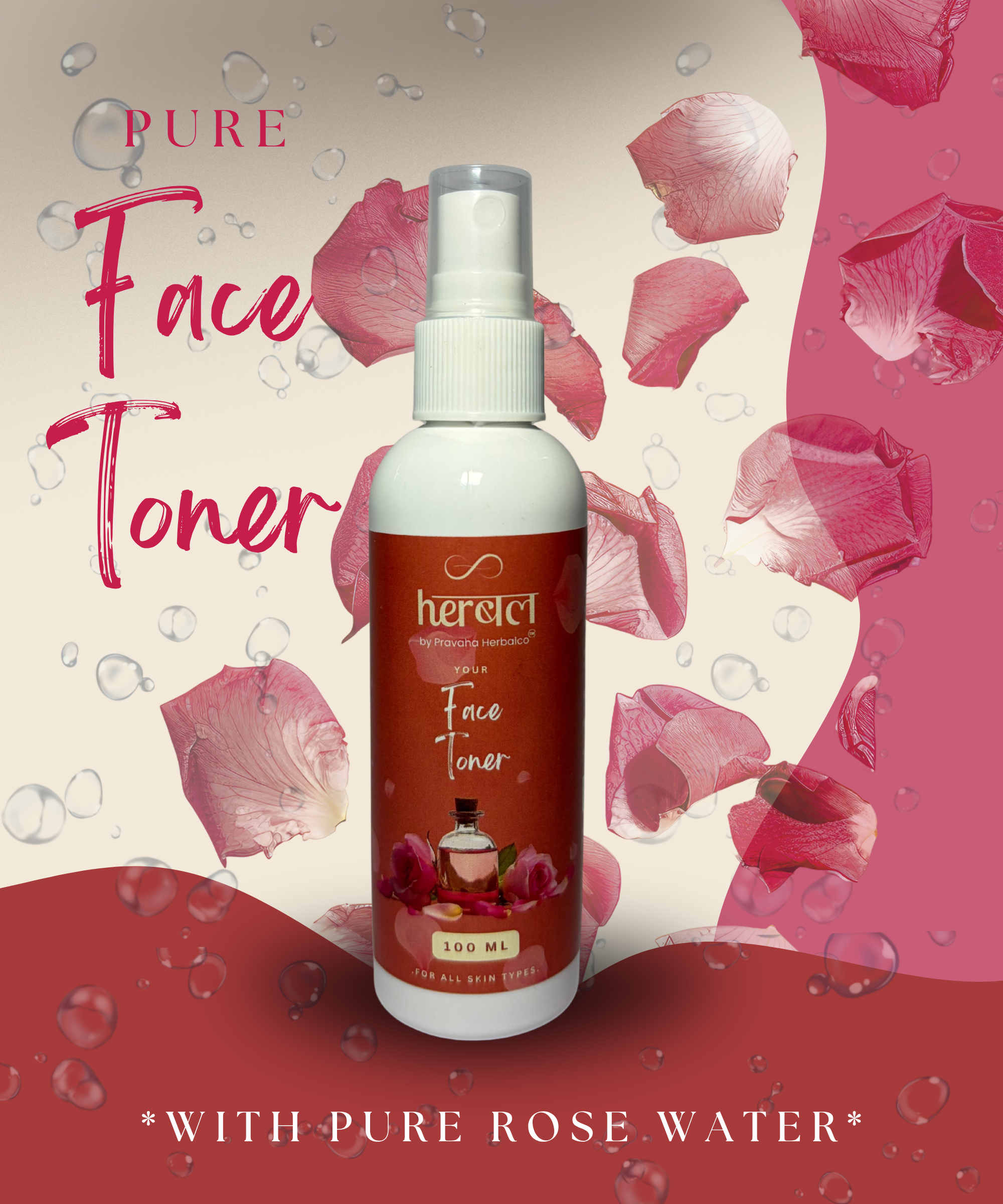 Rose Water Toner | Alcohol-Free Hydrating Toner for Balanced, Glowing Skin - Image 4