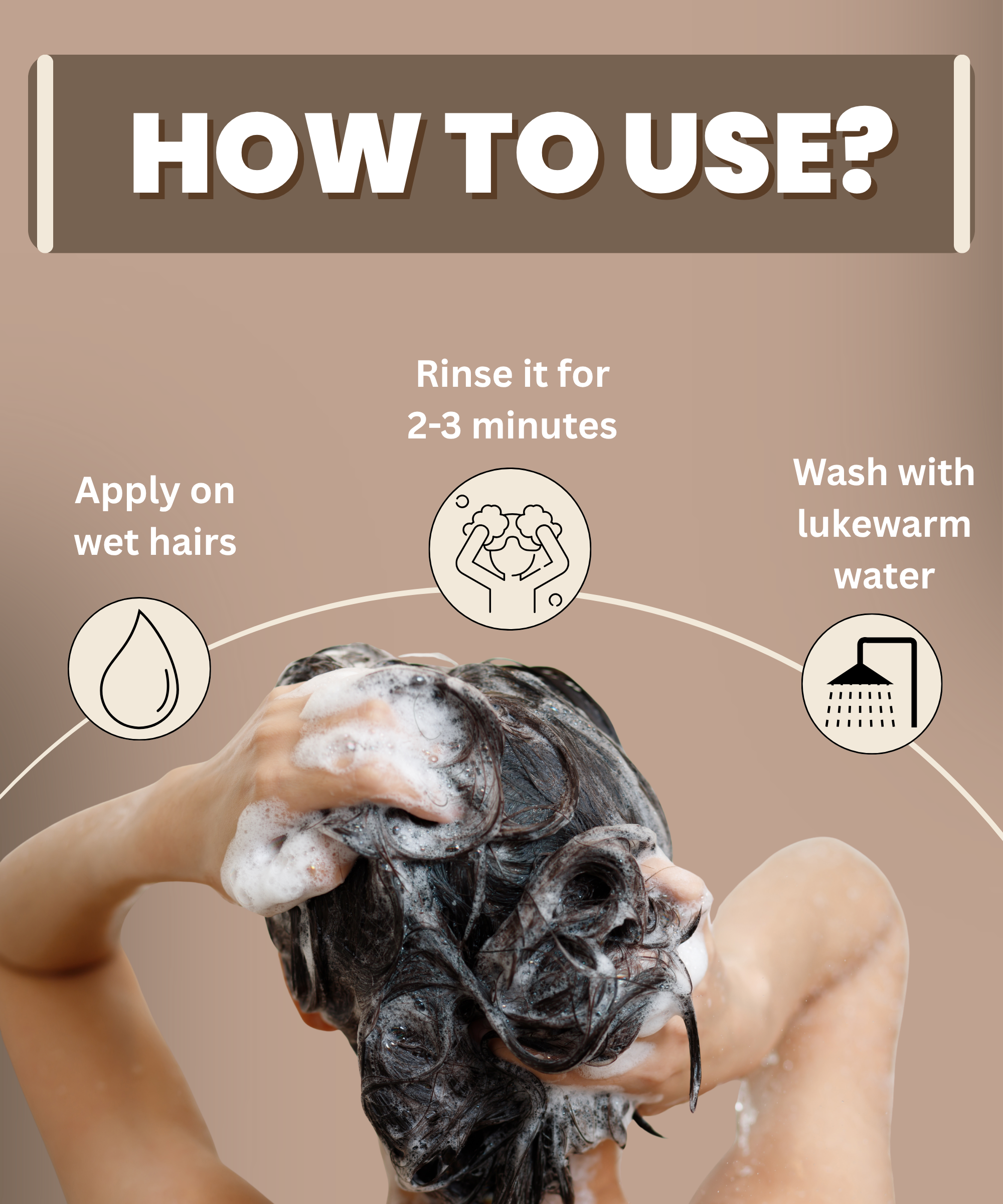 Reetha Amla Shikakai Shampoo | Nourishing Herbal Shampoo for Strong, Voluminous Hair - Image 8