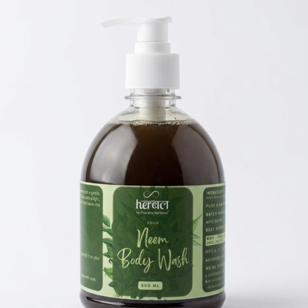 Neem Body Wash 500ml | Deep Cleansing & Purifying Herbal Body Wash
