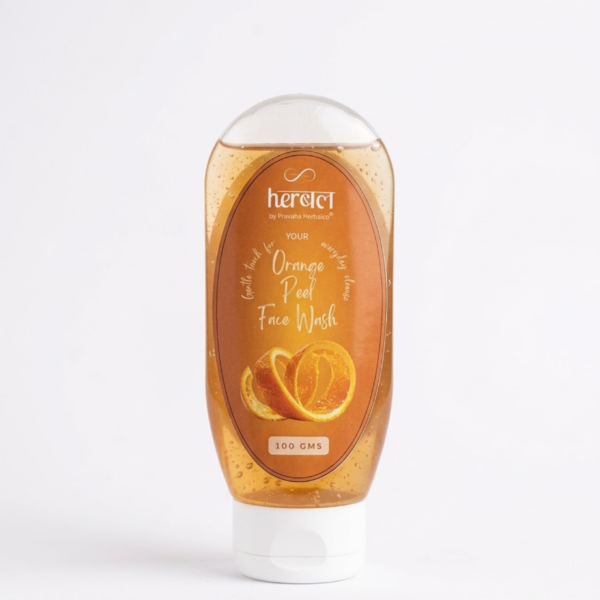 Orange Peel Face Wash | Sulphate-Free Brightening Cleanser for Natural Glow