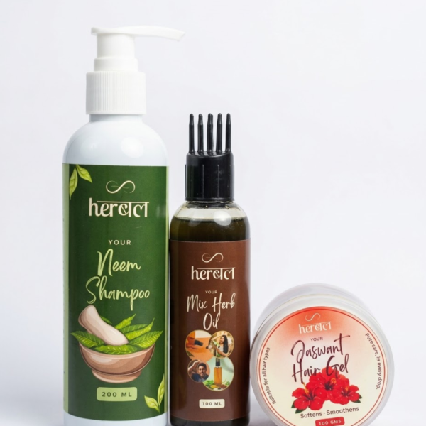 Anti Dandruff Combo | Complete Herbal Hair Care Routine for a Healthy, Flake-Free Scalp