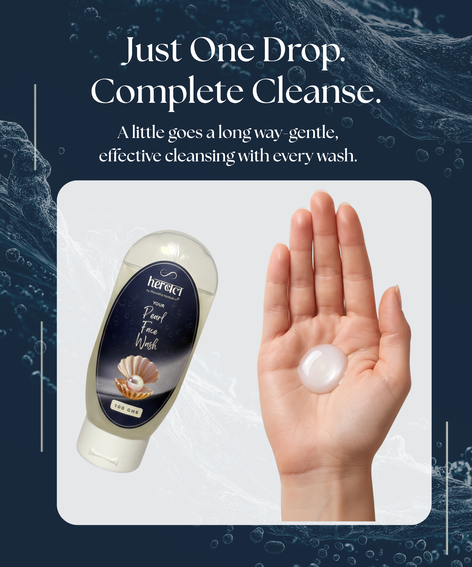 Pearl Face Wash | Brightening Herbal Cleanser for Radiant, Glowing Skin - Image 5