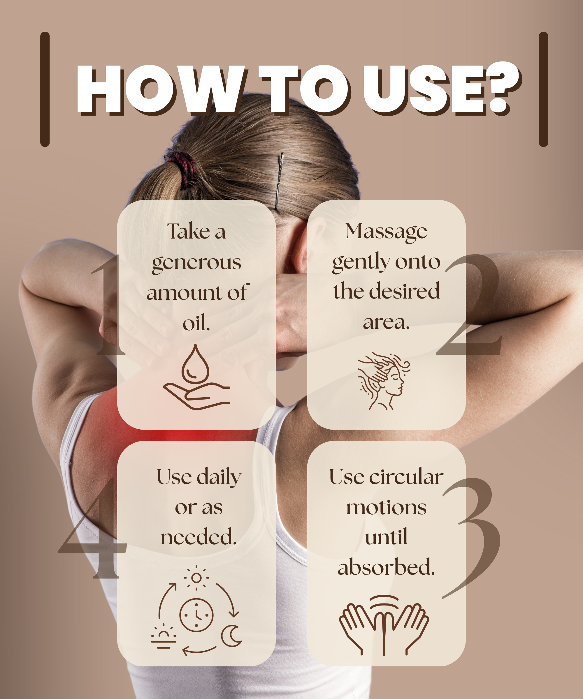 Herbal Massage Oil | Pain Relief & Relaxing Herbal Massage Oil - Image 8