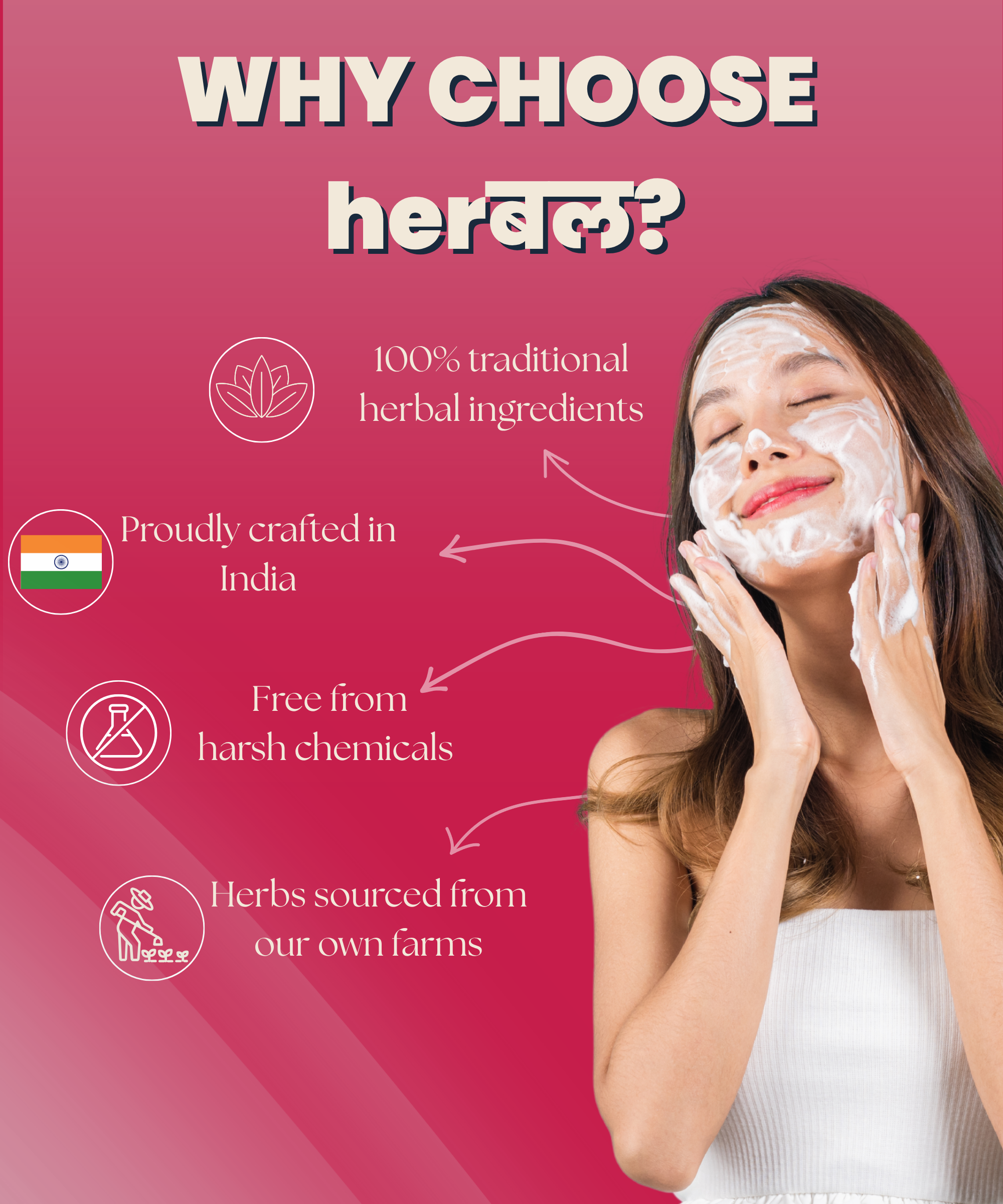 Rose Face Wash | Sulphate-Free Gentle Cleanser for Sensitive, Soothed Skin - Image 8