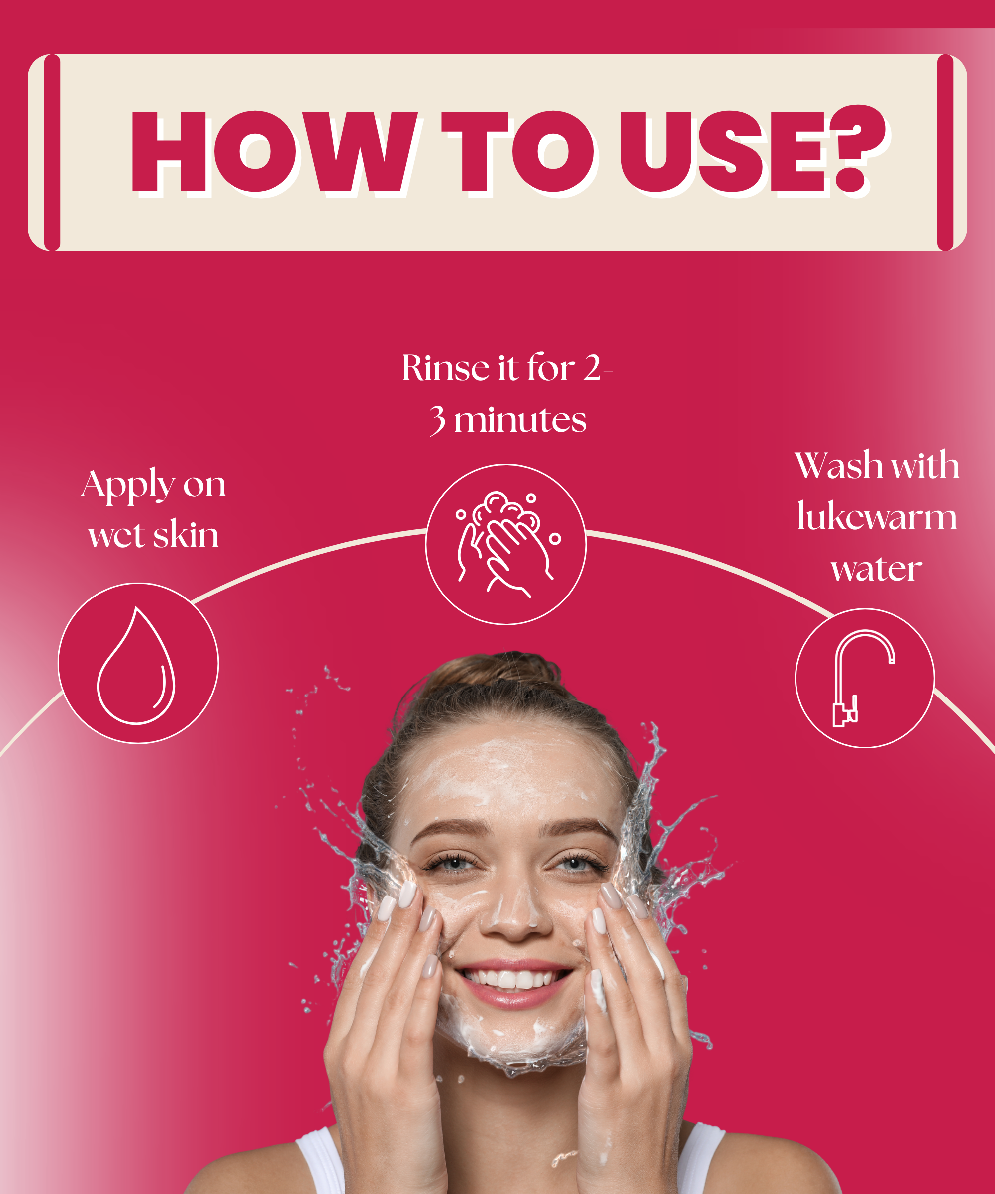 Rose Face Wash | Sulphate-Free Gentle Cleanser for Sensitive, Soothed Skin - Image 7