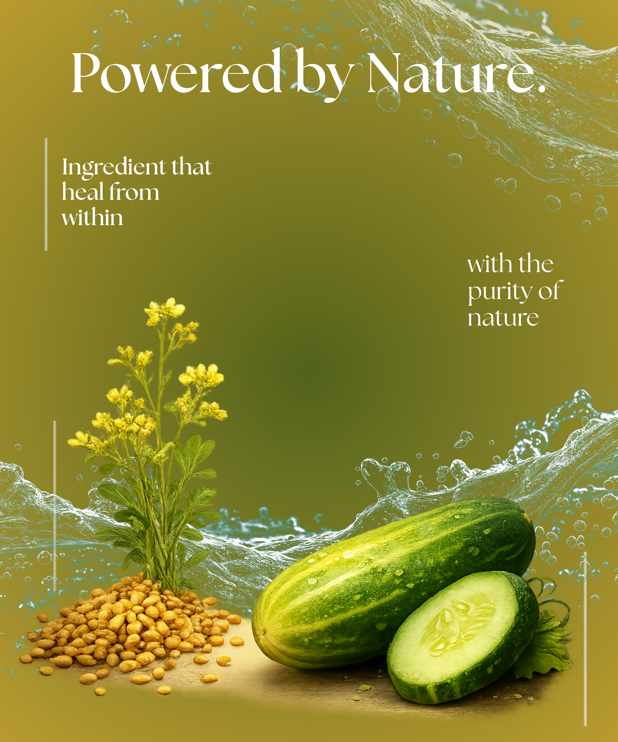 Methi + Cucumber Face Wash | Sulphate-Free Cooling Cleanser for Tired, Stressed Skin - Image 5