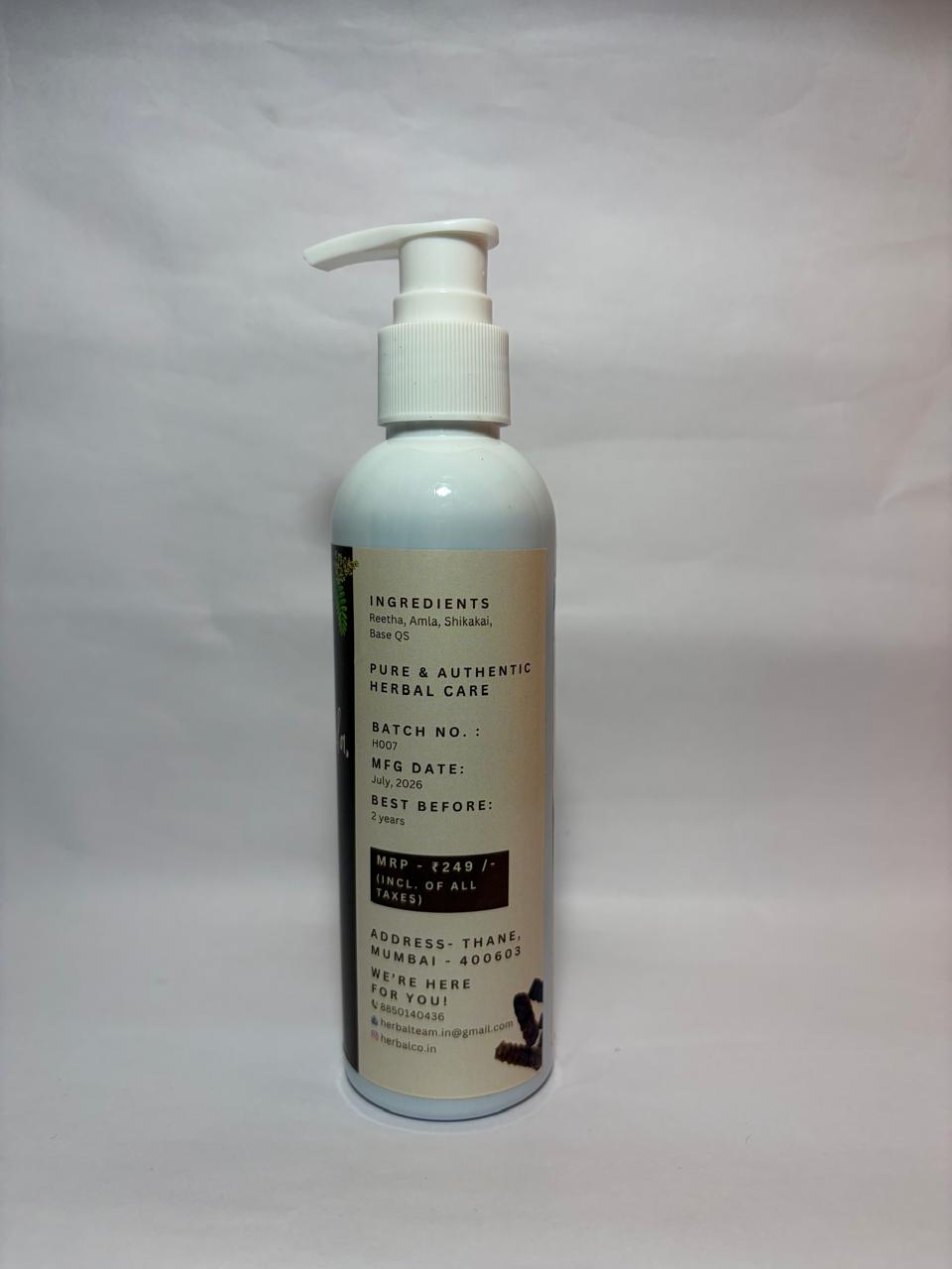 Reetha Amla Shikakai Shampoo | Nourishing Herbal Shampoo for Strong, Voluminous Hair - Image 3