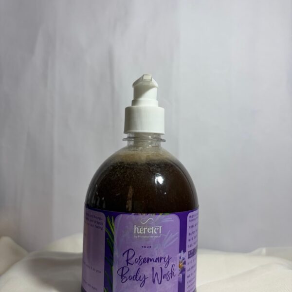 Rosemary Body Wash 500ml | Refreshing & Revitalizing Herbal Body Wash